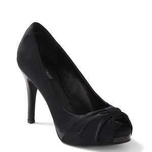 White-house Black-market satin heels